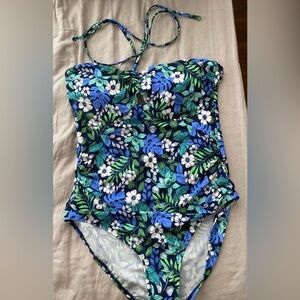 LOFT// Summer Bloom Print Bathing Suit